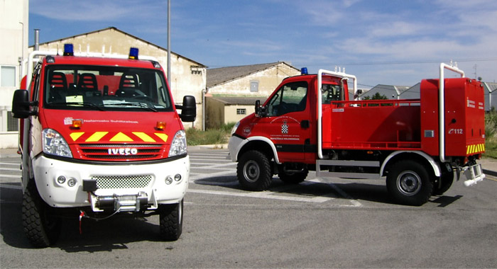 Bomberos - Protección civil